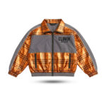 Metallic Plaid Nylon Tracksuit Set (Copy) - Image 3