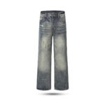 Vintage Straight Fit Jeans Pants - Image 2