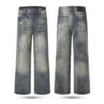 Vintage Straight Fit Jeans Pants