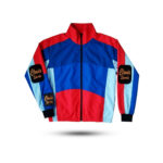 Retro Color-Block Nylon Tracksuit Set - Image 3