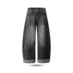 Barrel-Legs Denim Jeans Pants - Image 2